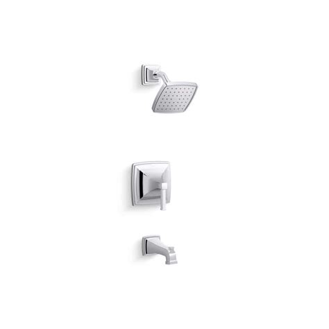 KOHLER Riff 1-Handle Tub and Shower Faucet Trim Kit with 1.75 GPM in ...