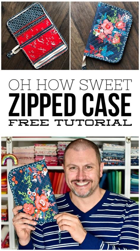 Everlasting Oh How Sweet Case With Video Tutorial Mister Domestic Sewing Hacks Sewing