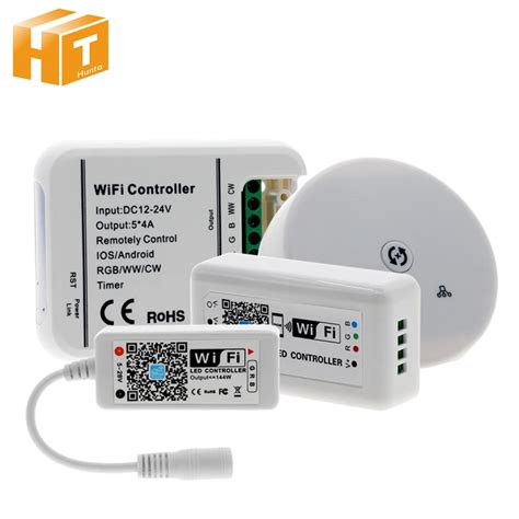 Rgb Rgbw Rgb Ww Cw Wifi Led Controller Dc12v 24v 16 Million Colors