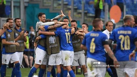 JADWAL Babak 16 Besar Euro 2020 Malam Ini 26 Juni 2021 Italia Vs