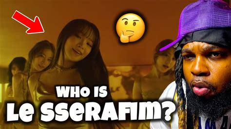 Who Is This Le Sserafim Hot Official Music Video Reaction Youtube