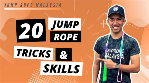 20 Jump rope tricks & skills (beginner to advanced) - YouTube