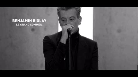 Benjamin Biolay Le Grand Sommeil reprise Étienne Daho Cover