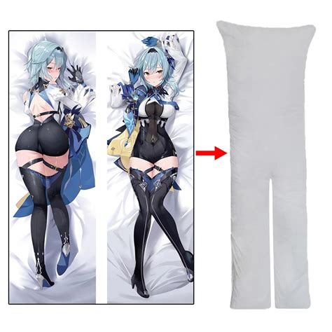 F Genshin Impact Eula Split Legs Dakimakura Onahole Sex Anime