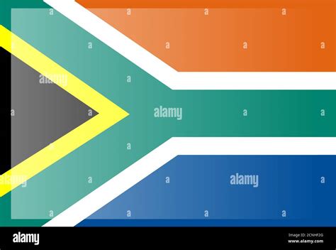 National flag of South Africa in official colors and proportions Icons ...