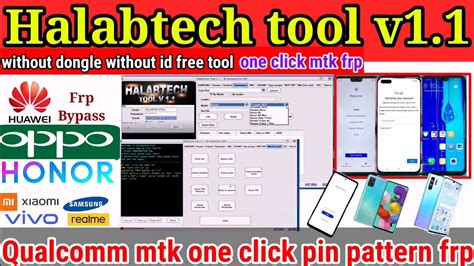 Halabtech Tool V Free Tool Huawei Frp Bypass Mtk One Click