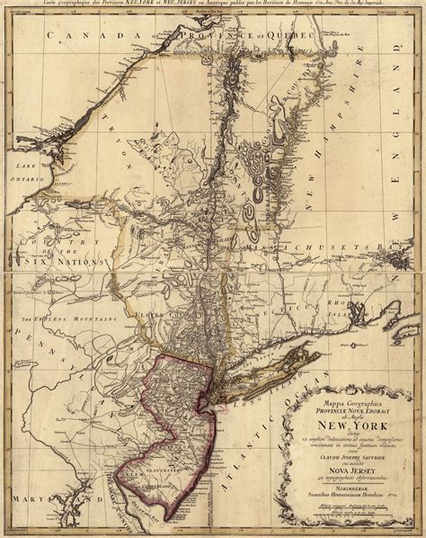 Map Of New York Colonial - Alyssa Marianna