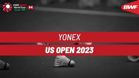 YONEX US Open 2023 Kunlavut Vitidsarn THA 1 Vs Lin Chun Yi TPE