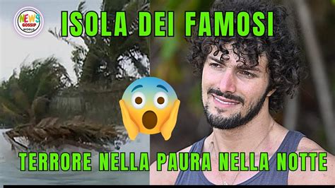 Isola Dei Famosi Paura Nella Notte Terrore Per Gianluca Youtube