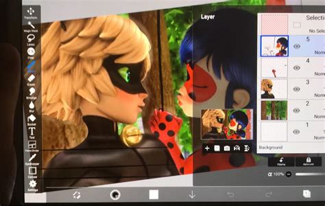 Ladynoir Kiss Edit Blueberrymari Miraculous Amino