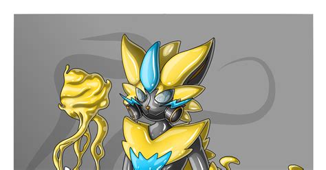 Pokemon Zeraora Drone Suit Evilessenseのイラスト Pixiv