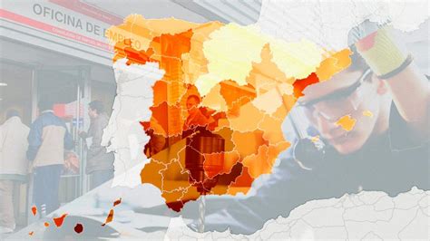 El Mapa Del Paro En España Un País Divido Entre Norte Y Sur