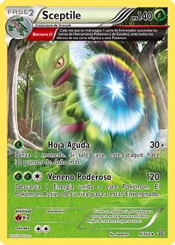 Treecko XY36 XY Cartas Promocionales Pokémon Paraíso