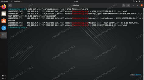 Tutorial de configuración del proxy Squid en Linux