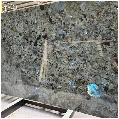 Mesmerizing Blue Labradorite Lemurian Granite For Countertops