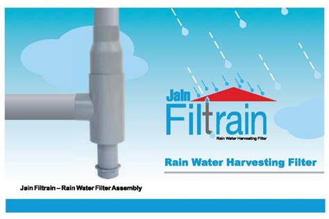 Rooftop Rainwater Harvesting Filters in Mumbai रफटप रनवटर