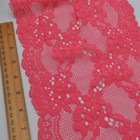 Unleash Your Sexiness With Seductive Pink Stretch Lingerie Lace Edge