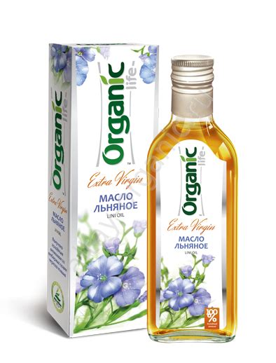 Льняное масло "Organic" 250 мл