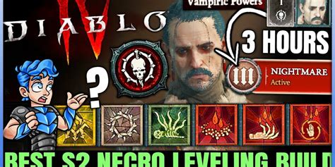 RageGamingVideos Diablo 4 New Best Necromancer Leveling Build