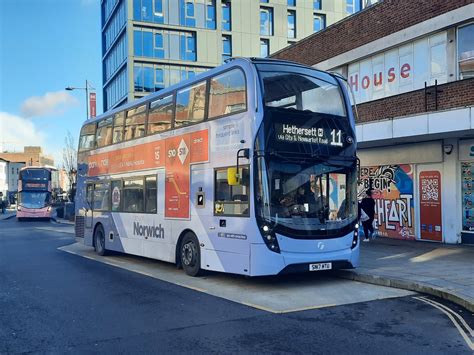 SN17 MTU Here We See Enviro 400 MMC 34422 SN17 MTU Seen On Flickr