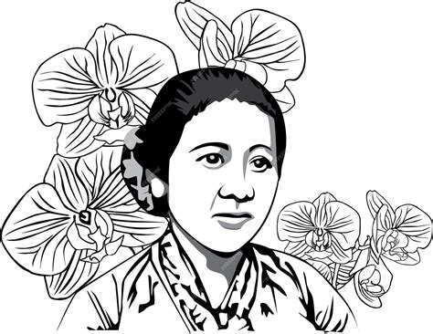 Ra Kartini Vector Png Premium Ai Generated Vector