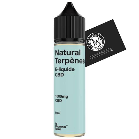 E Liquide Cbd Natural Terp Nes Ml Le Chanvrier Suisse J Well