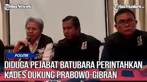 DIDUGA SUARA Pejabat Batubara Perintahkan Kades Lakukan Serangan Fajar