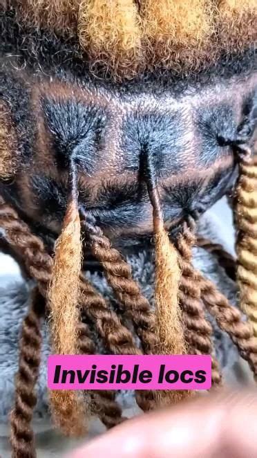 Invisible Locs How To Install Invisible Locs Dreadlocks Hair Care