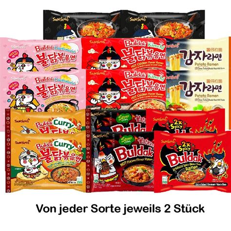 Servings Samyang Buldak Hot Chicken Flavor Ramen Noodles Etsy UK