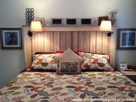 Cozy Pallet Headboard Ideas Pallet Wood Projects