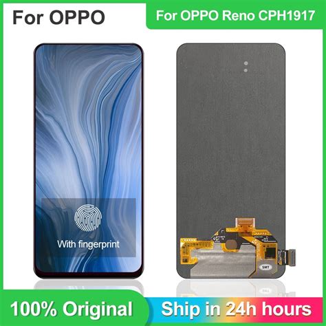 Amoled TFT For Oppo Reno PCAT00 PCAM00 CPH1917 LCD Display Screen Touch