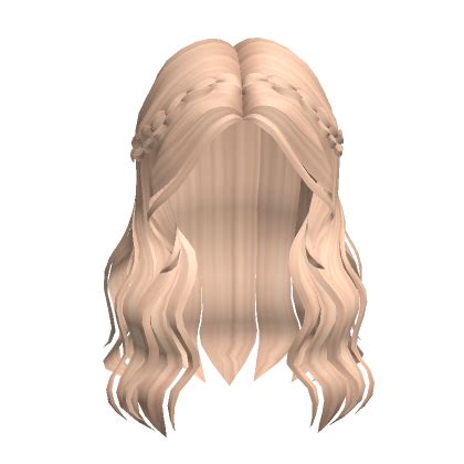 Wavy Beach Hair In Blonde Roblox