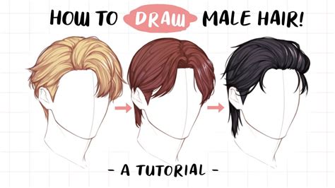 How To Draw An Anime Boy Hair