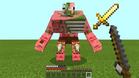 How Get Sword Mutant Zombie Pigman Without Killing Him YouTube