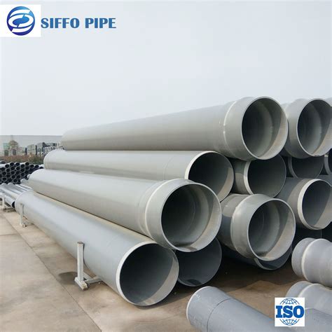 Socket Pvc Pipe Dn110 D160 Flared Drainage Pipe Hard Straight Pipe