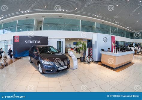 Inside in the Office of Official Dealer Nissan Editorial Stock Photo ...