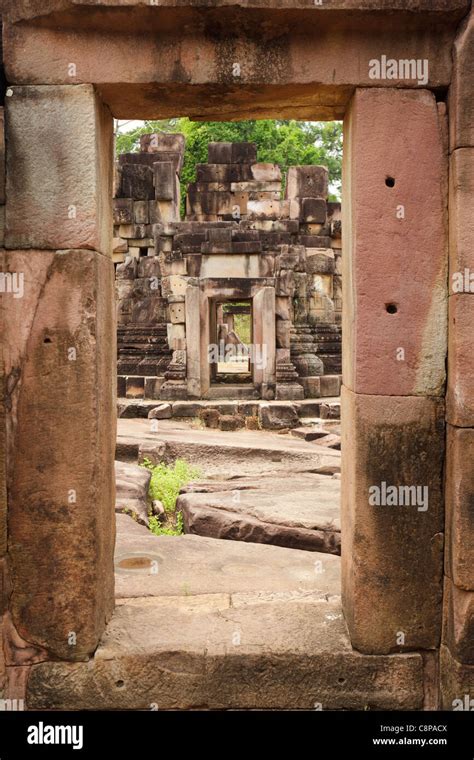 The Khmer Temple Ta Moan Thom Or Tha Muang Thom Hidden In The Jungle