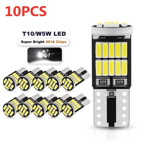 Pcs W W T L Mpadas Led Canbus Smd K W C Pula