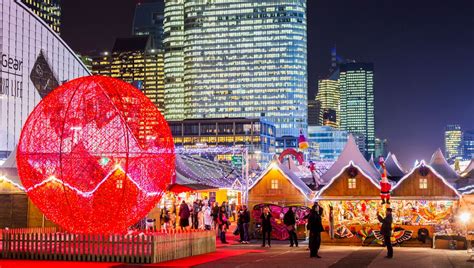 Le marché de Noël de La défense, une ambiance féerique et conviviale ...