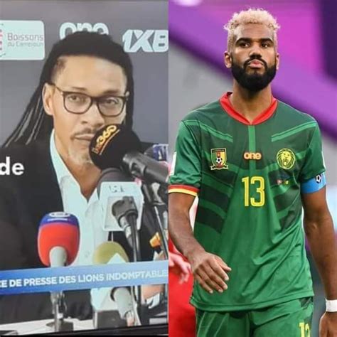 Sport Football Lions Indomptables Choupo Moting Labsent De La Liste