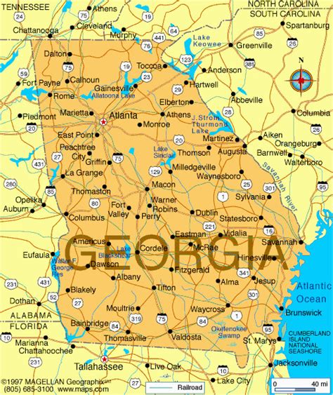 Lagrange Georgia Map | secretmuseum