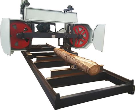 Big Bandsaw Wheels Heavy Duty Band Sawmill Horizontal Saw Mill Machine