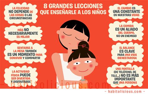 8 grandes lecciones que enseñarle a un niño