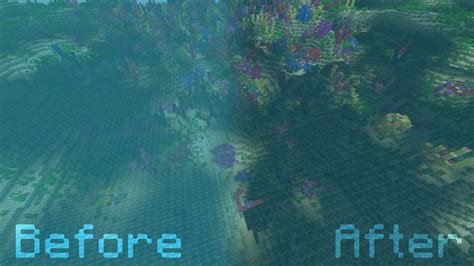 Clear water for Faithful Minecraft Texture Pack