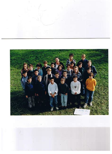 Photo de classe 5 eme G de 1994 Collège Jules Ferry Copains d avant