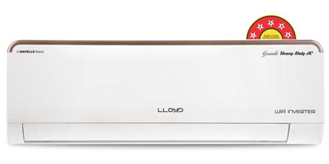 Lloyd 5 Star Heavy Duty 1 5 Ton Split Ac Inverter For Home And Officesa