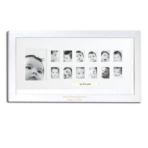 Babys First Year Engraved Photo Frame Etsy Engraved Photo Frames