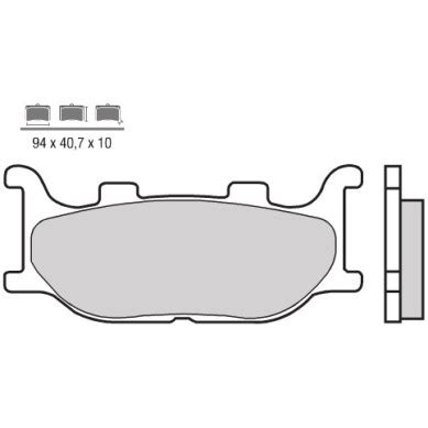 Pastillas De Freno Delantero Sinterizadas Brembo Xs Tmax