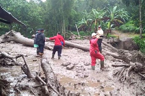 Balok Dan Ranting Pohon Jadi Penyebab Banjir Bandang Di Puncak Ini