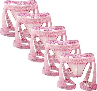 Jeshifangjiusu Mens Lace Panties Sexy Underwear Boxer Briefs Pouch Underwear Lingerie Bikini